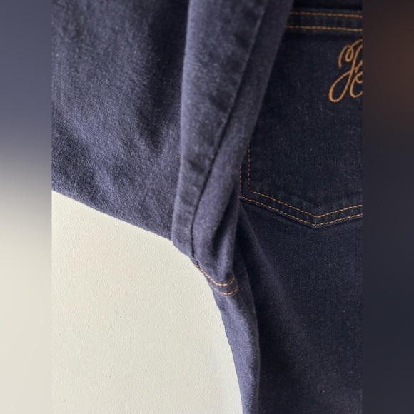 FENDI Dark Wash Pocket Logo Jeans - Picture 8 of 16